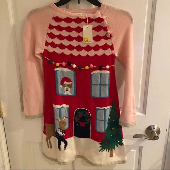Mini boden clearance sweater dress